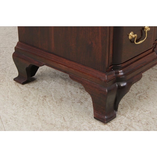 Stickley Colonial Williamsburg Mahogany Block Front Chest For Sale - Image 10 of 18
