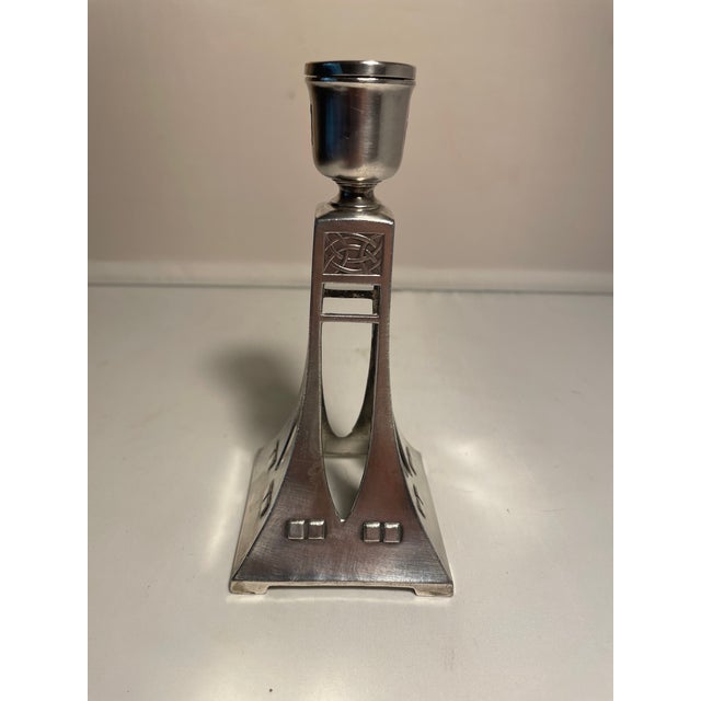 1900 - 1909 Art Nouveau Candlestick from WMF, Germany, 1906 For Sale - Image 5 of 10