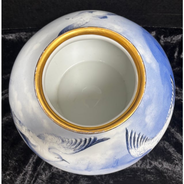 Antique Delinieres & Co Limoges Vase For Sale In Jacksonville, FL - Image 6 of 9