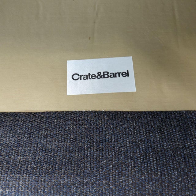 Crate & Barrel Crate and Barrel Lounge Modern Deep 49" Chair and a Half For Sale - Image 4 of 7