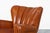 Sienna Scandinavian Art Deco Club Lounge Chairs in Cognac Leather, 1940s For Sale - Image 8 of 14