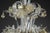 Large Murano Glass and Gold Chandelier For Sale - Image 10 of 18