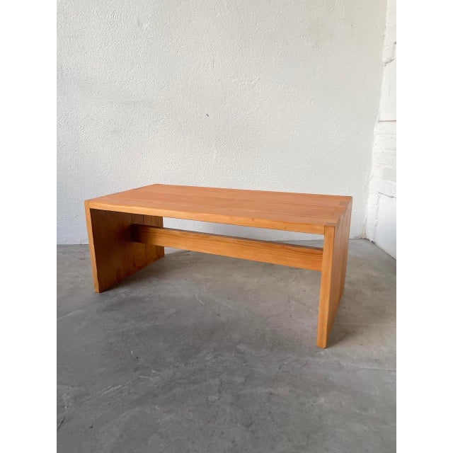 Vintage Pine Coffee Table from Maison Regain, 1970s For Sale - Image 18 of 18