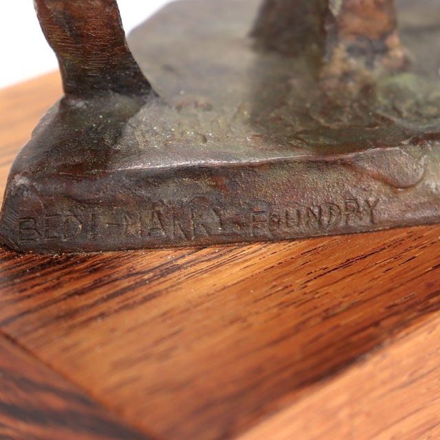 Chaim Gross Modernist Abstract Bronze Sculpture of Dancers For Sale - Image 11 of 11