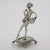 1980s Vintage Italian Handmade Genuine Silver 800 Ballerina Dancer Figurine Miniature For Sale - Image 5 of 9