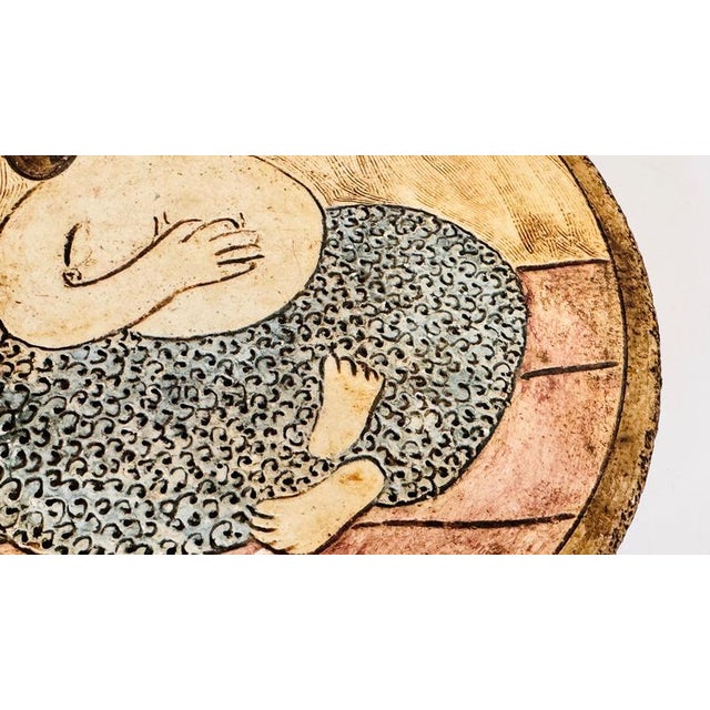 1970s Ceramic Table Centerpiece by Perret, Saint-Paul, 1970s For Sale - Image 5 of 11