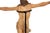 Spanish Polychromed Carved Corpus Christi Statue Sculpture, 18th/19th Century For Sale - Image 17 of 18