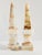 Very decorative polished onyx marble obelisks made with natural white Onyx. The stunning pieces of art will elevate the...