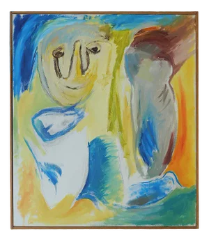 Lennart Lilja, 1950s, Oil on Canvas, Framed