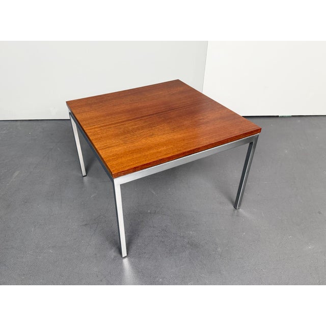 Wood Coffee Table in Teak by Florence Knoll for Knoll International, Germany, 1960s For Sale - Image 7 of 7