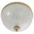 Deloitte 3 Lights Flush Mount in Gold Plate by Aggiolight For Sale - Image 6 of 6