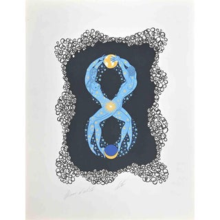 Erté, Nude Le 8, 1968, Lithograph For Sale