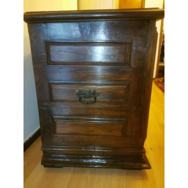 Wood Vintage Wood Trunk, 1920s For Sale - Image 7 of 18