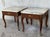 French Louis XV Style Mahogany and Marble-Top Coffee Table With Bronze - a Pair For Sale - Image 3 of 6