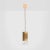 Lamp one wood 01 by formaminima dimensions: d 5 x w 5 x h 17 cm. Materials: body lamp: olive briarwood, crystal glass...