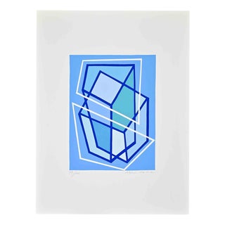 Mario Radice, To a Woman from Malabar, 1964, Screenprint For Sale