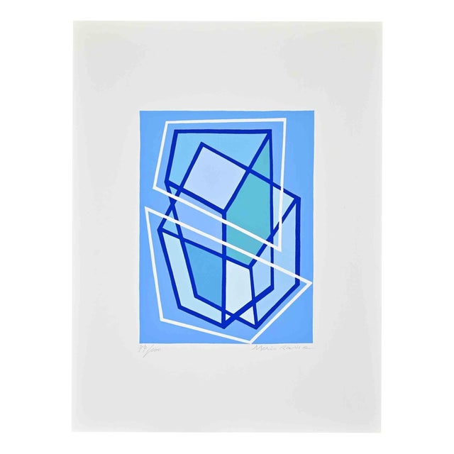 Mario Radice, To a Woman from Malabar, 1964, Screenprint For Sale