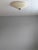 Metal Large Vintage Finnish Flush Mount in the style of Paavo Tynell, 1950s For Sale - Image 7 of 17