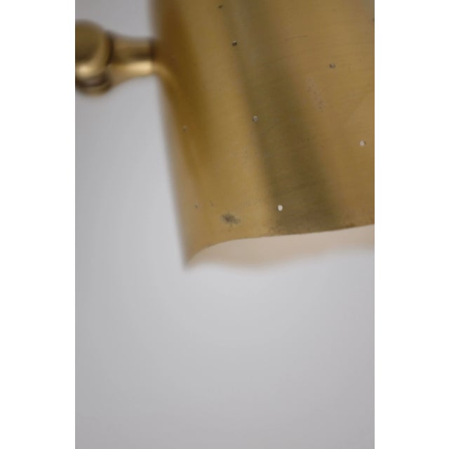 1950s Brass Wall Lamp From Boréns For Sale In New York - Image 6 of 10