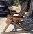Monumental 20thc Hand Made Pine Log Rocking Chair For Sale In Los Angeles - Image 6 of 7