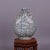 Chinese Ceramic Vase Guan Ware Crackle Glaze Celadon Double Ears Moonflask Vase For Sale - Image 4 of 9