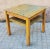 Wood 1990s Moroccan Vintage Yellow Wooden Table For Sale - Image 7 of 7