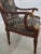 Brown Pair of Louis XVI Style Gilded Wood Armchairs For Sale - Image 8 of 18