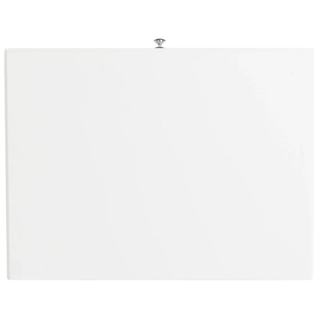 Two Drawer Nightstand in White For Sale In Philadelphia - Image 6 of 11