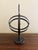 Metal Late 20th Century Black Iron Armillary Globe Sculpture – Traditional Landscape & Garden Decor For Sale - Image 7 of 9