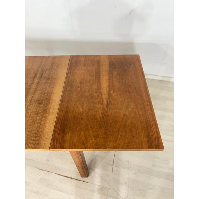 Vintage Art Deco Extendable Dining Table in Walnut, 1928 For Sale - Image 5 of 9