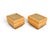 Pair of 1960s Scandinavian Modern Oak End Tables With Rattan Tops For Sale - Image 11 of 15