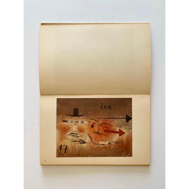 Paul Klee Paul Klee Vintage 1953 First Edition Lithograph Print Mid Century Modernist Italian Art Book For Sale - Image 4 of 18