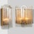 Art Deco Blown Glass & Brass Wall Sconce attributed to Doria, 1960s For Sale - Image 6 of 15