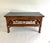 Chinoiserie Antique Chinoiserie Bamboo Low Table Display W/Black Elm Top For Sale - Image 3 of 8