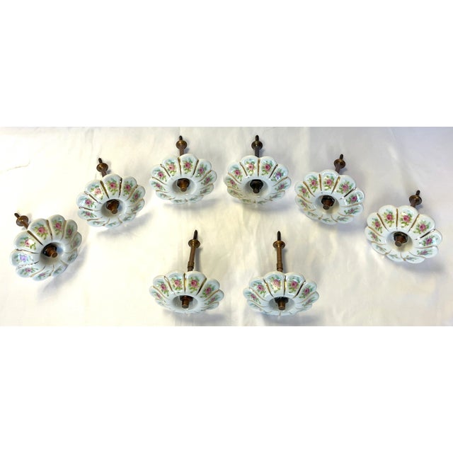 Vintage Victorian Style Porcelain Curtain Tiebacks- a Pair For Sale - Image 12 of 12