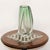 Green Green Lead Crystal Vase from Val Saint Lambert, 1950s For Sale - Image 8 of 8