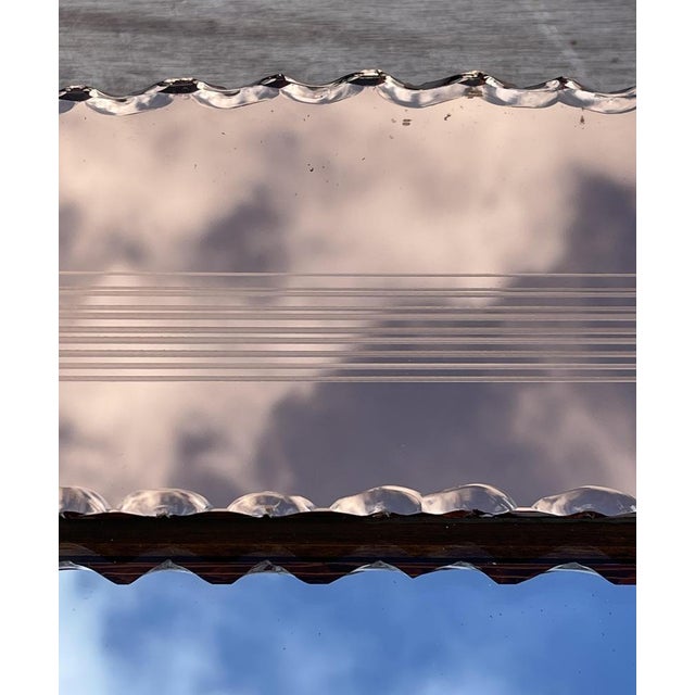 Art Deco Rose Coloured Glass Venetian Mirror, 1930s For Sale - Image 13 of 18