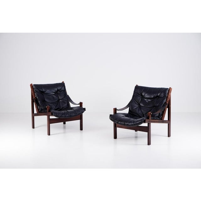 1960s Hunter Easy Chair attributed to Torbjørn Afdal, 1960s For Sale - Image 5 of 14