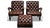 Wonderful pair of Ralph Lauren style lounge chairs in tufted brown leather. Ottoman is included. These are extremely...