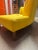 Pair of Jonathan Adler Curved Arc Banquette Sectional — Custom Yellow Upholstery — Mid-Century Revival For Sale - Image 9 of 16
