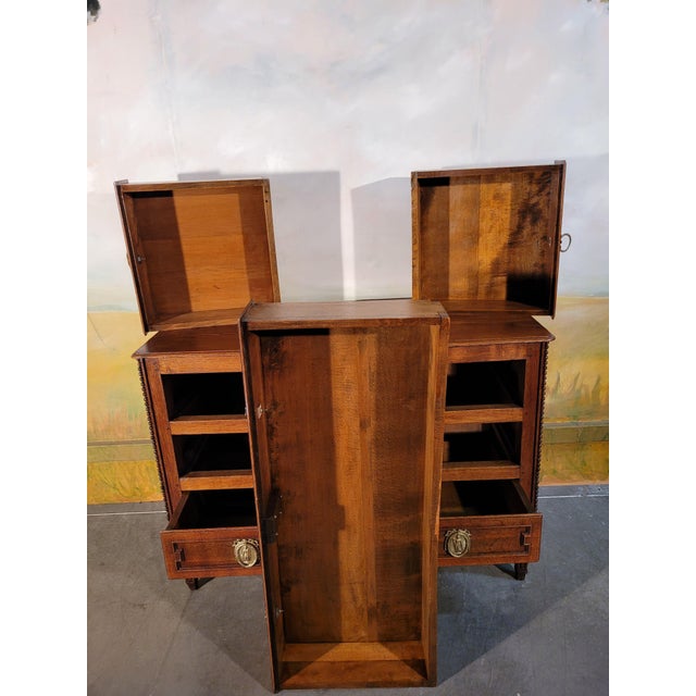 Louis XVI Oak Chest of Drawers For Sale - Image 9 of 13