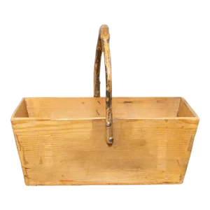 Old English Wood Fruit Basket