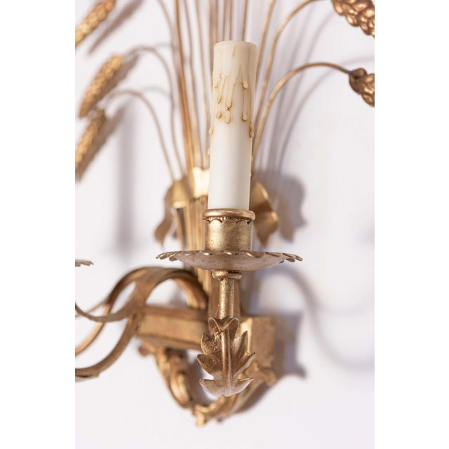 French Pair of 20th Century French Sconces - Inspired By Coco Chanel For Sale - Image 3 of 8