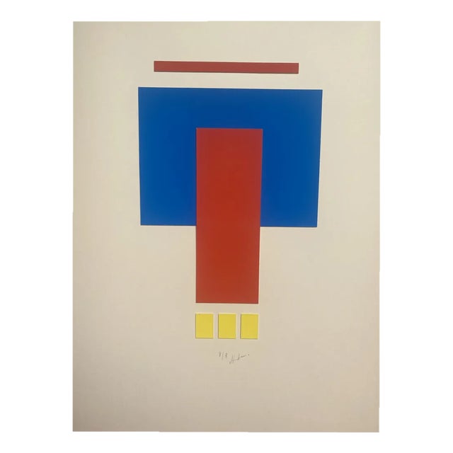 Albert Chubac, Composition, 1950s, Decoupage For Sale