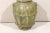 18th Century Large Italian Terracotta Jar with Rich Green Poured Glaze For Sale - Image 9 of 10