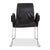 Mexico Chairs in Black Leather and Chrome from KFF For Sale - Image 15 of 16
