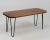 1960s Mid Century Modern Hairpin Leg Maple Slab Coffee Table Organic For Sale - Image 13 of 13