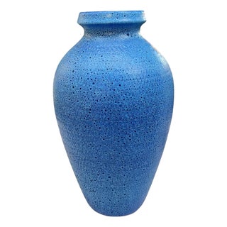 Ceramic Vase with Lava Foam Glaze from Fohr, 1960s For Sale