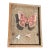 Vintage 1970's Hand-Painted Wooden Moth Folk Art Panel in Hand-Carved Tramp Art Frame For Sale