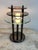 Brown Vintage Metal and Murano Glass Bedroom Lamps, 1980s, Set of 3 For Sale - Image 8 of 17